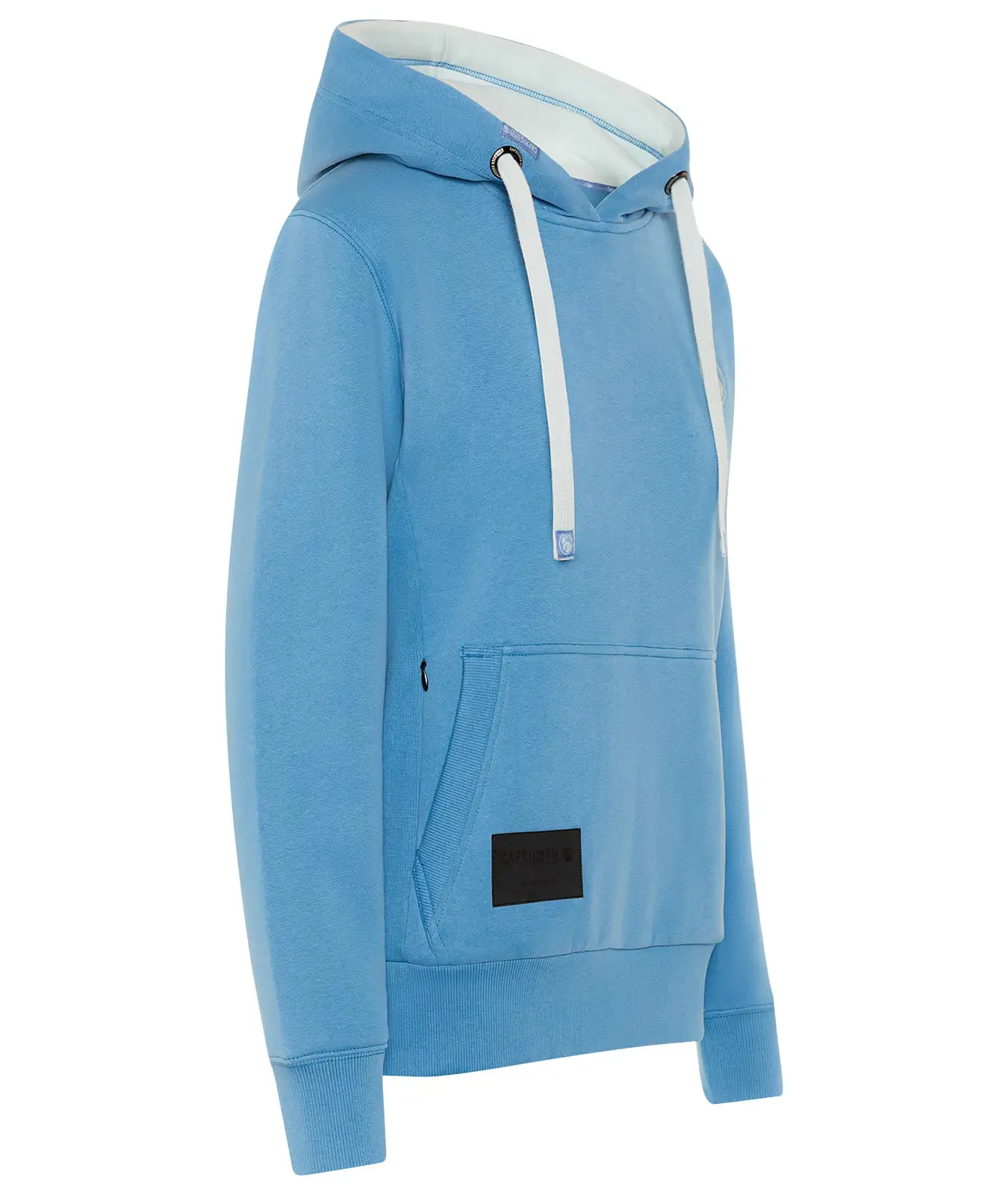 Girls Hoodie hellblau Seitenansicht
