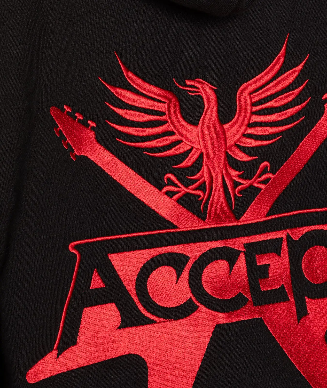 Kapuzenjacke Accept Phoenixstick Detailansicht