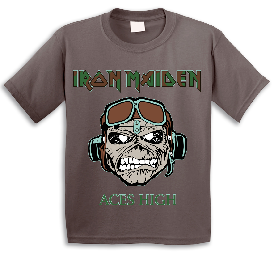 T-Shirt Iron Maiden X Capricorn Rockwear Aces High