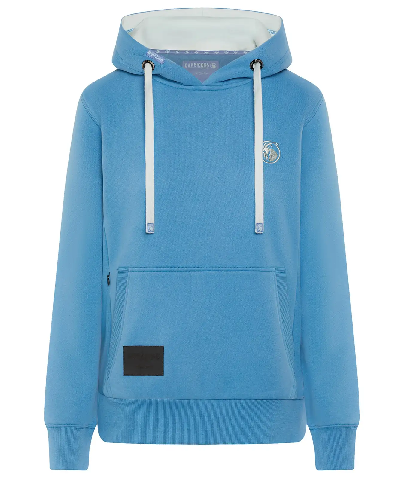 Girls Hoodie hellblau Vorderansicht