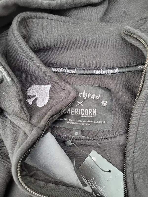 Innenlabel und Neckband von Motörhead Kapuzenjacke