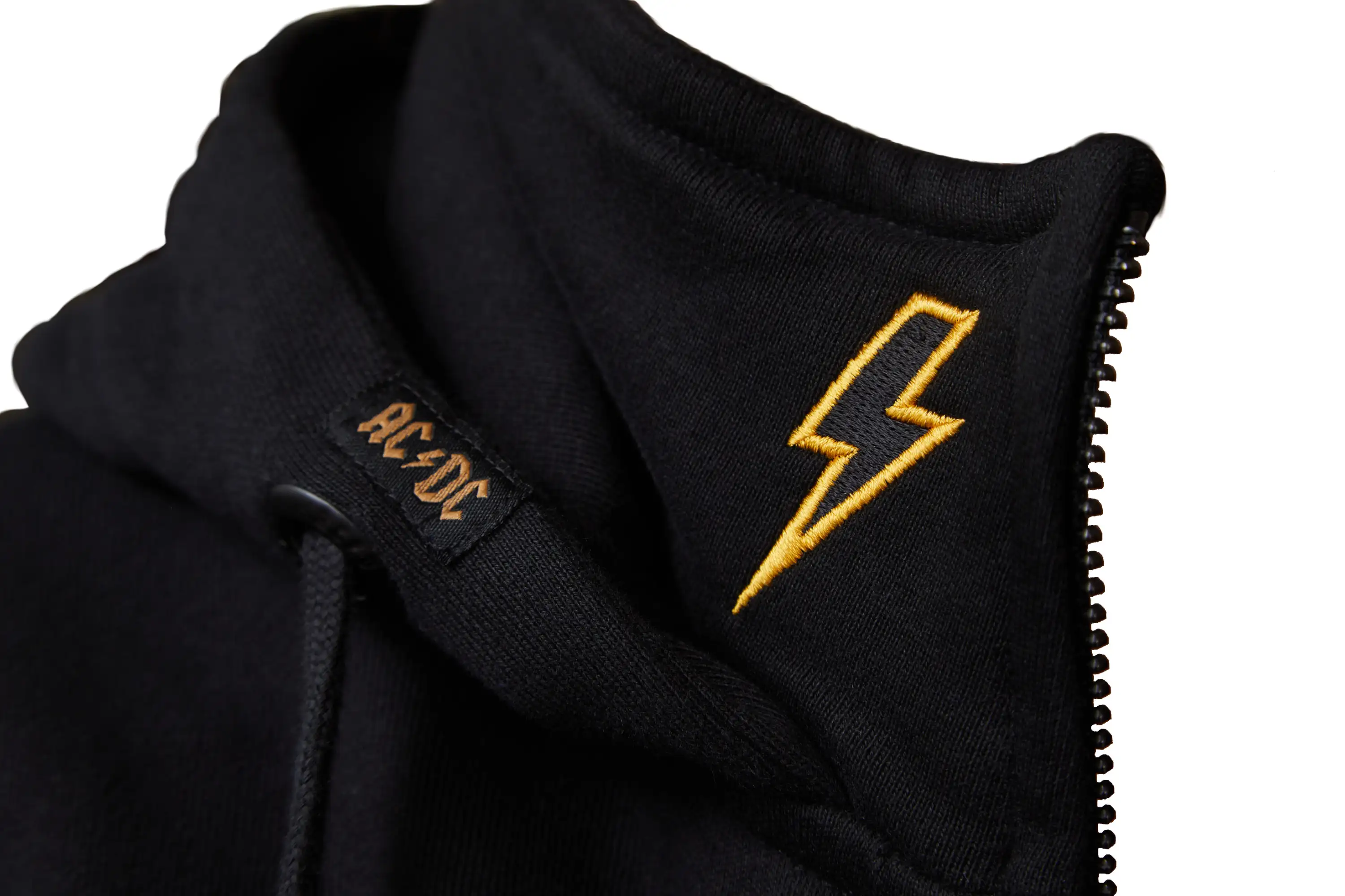 Kragendetail AC/DC Kapuzenjacke 50 Years 