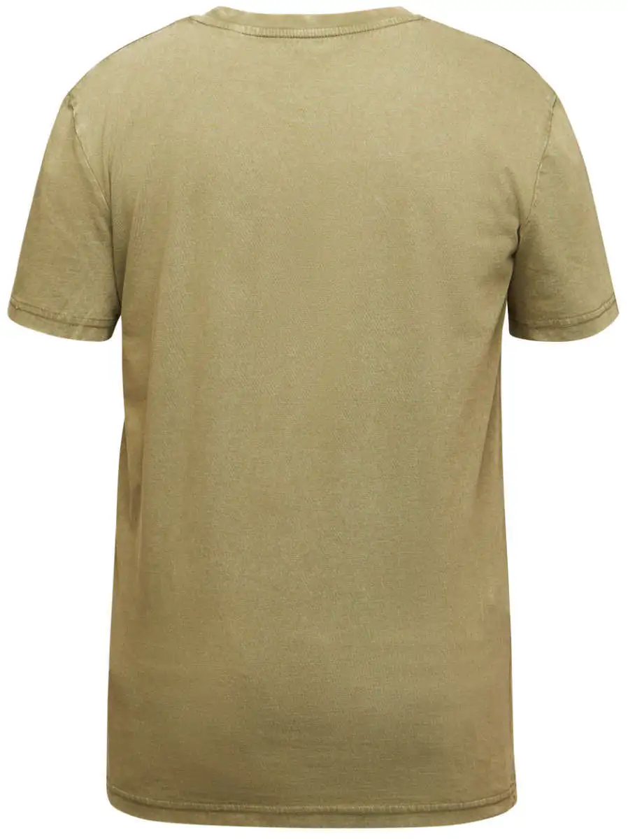 T-Shirt olivgrün Rückansicht