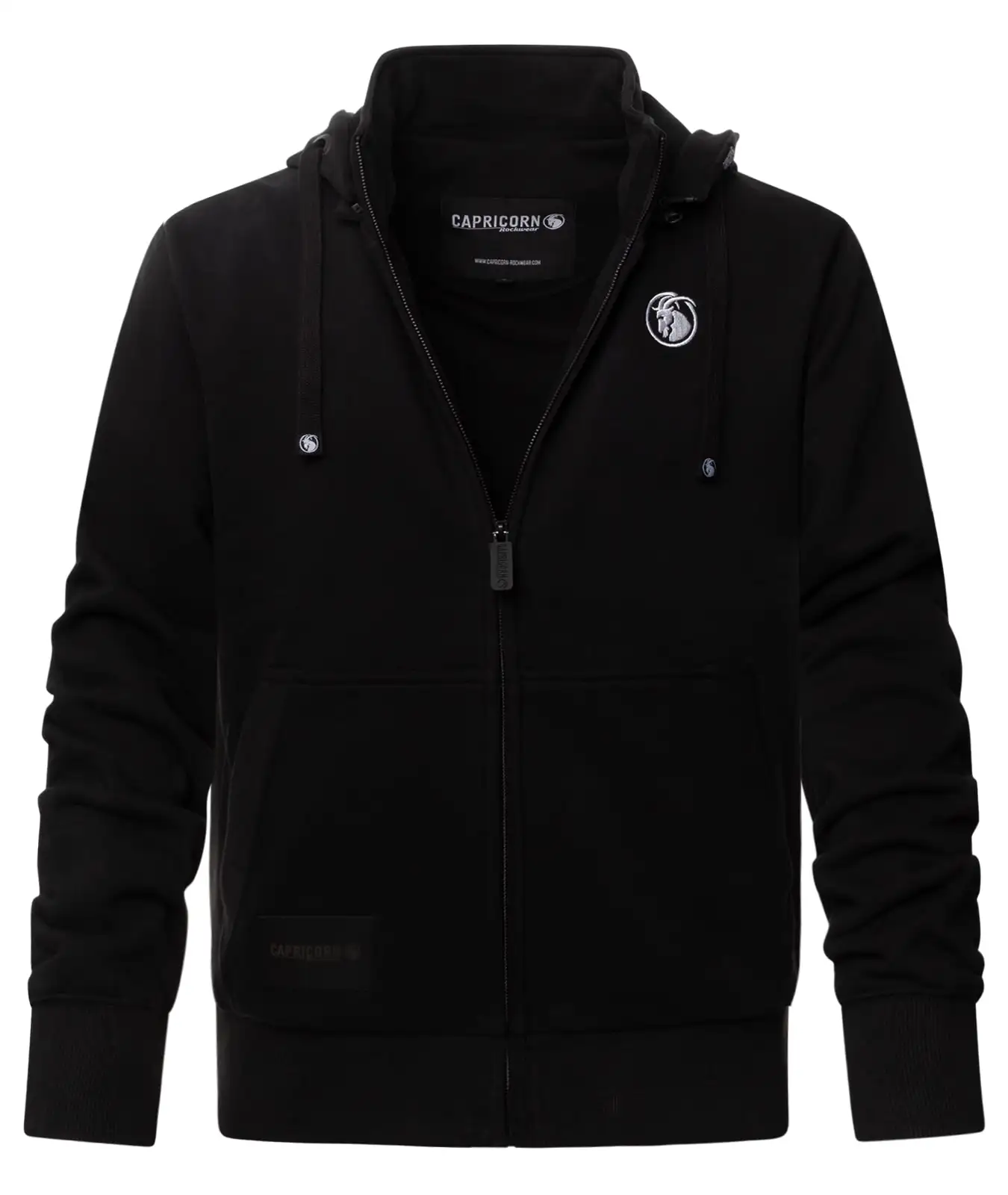 Kapuzenjacke schwarz Classic Line